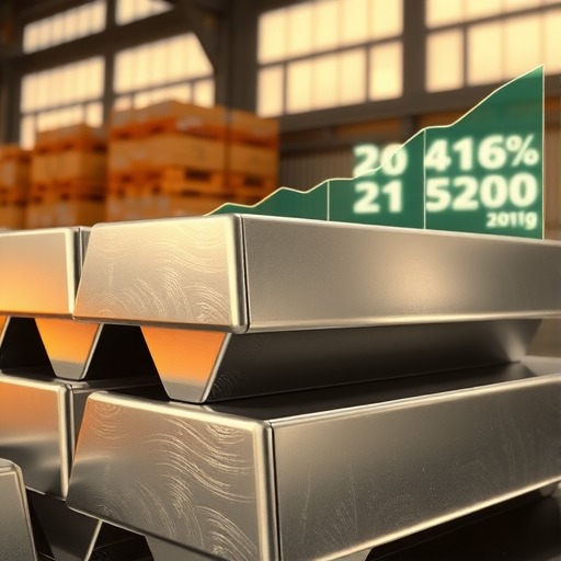 生铝价格周内上涨100元 A00铝锭价格