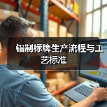 铝制标牌生产流程与工艺标准（图1）