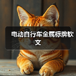 电动自行车金属标牌软文