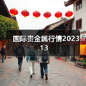 国际贵金属行情2023.1.13