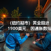 （纽约期市）黄金挺进1900美元，因通胀数据强化美联储放缓加息的预期（图1）