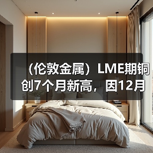 （伦敦金属）LME期铜创7个月新高，因12月份美国消费者价格意外下滑（图3）