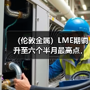 （伦敦金属）LME期铜升至六个半月最高点，因中国需求前景乐观