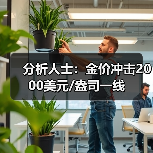 分析人士：金价冲击2000美元/盎司一线
