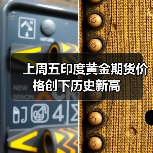 上周五印度黄金期货价格创下历史新高（图1）