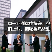 周一亚洲盘中快递：伦铜上涨，因秘鲁局势动荡，美元疲软（图3）
